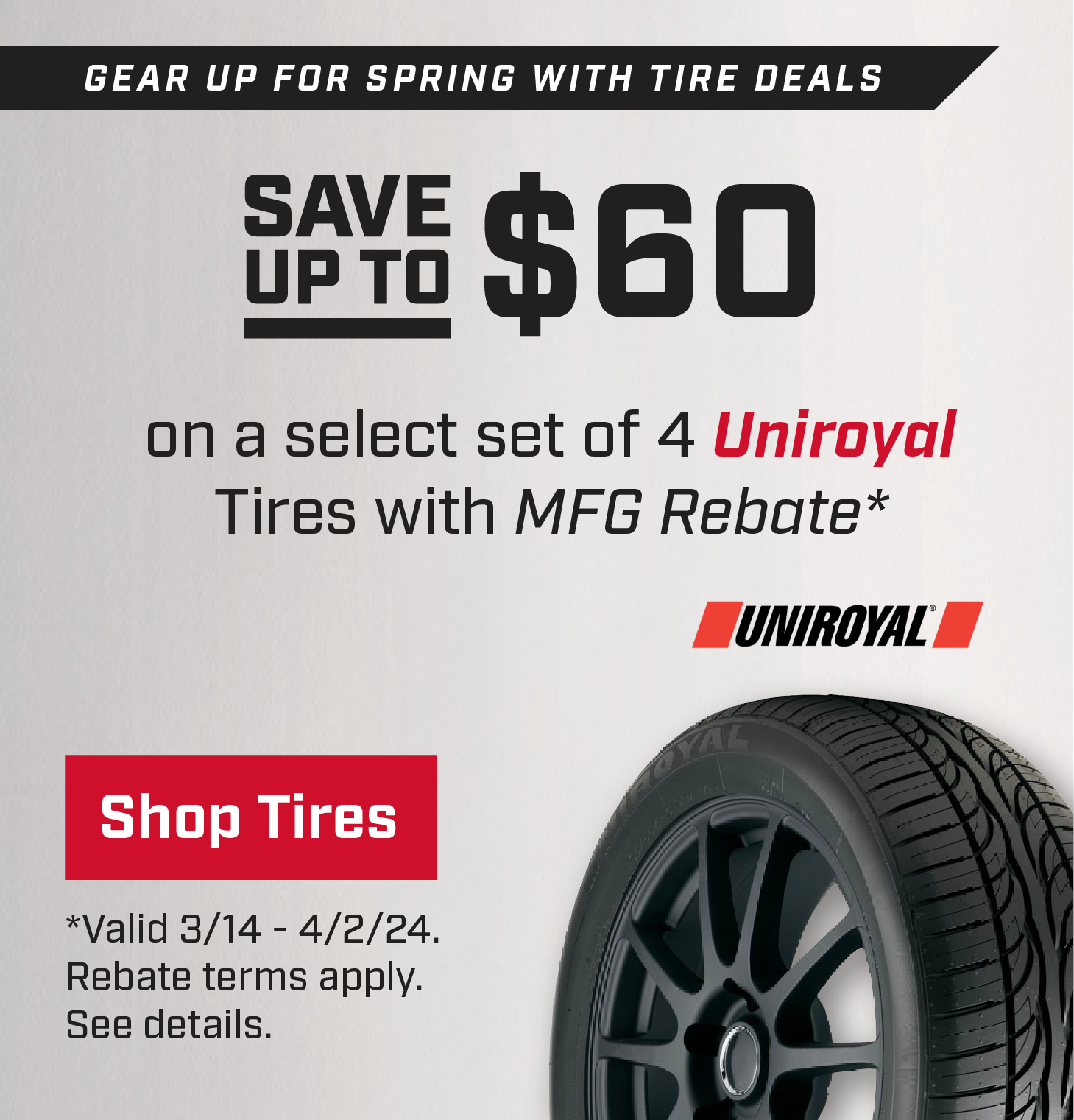 Save on Starfire and Sailun Tires