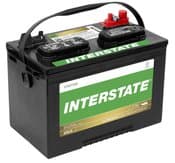 Interstate Batteries Extra Heavy Duty Battery, Group Size 27M, 800CCA