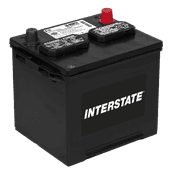 Interstate Batteries Flooded Battery, Group Size 26, 500CCA