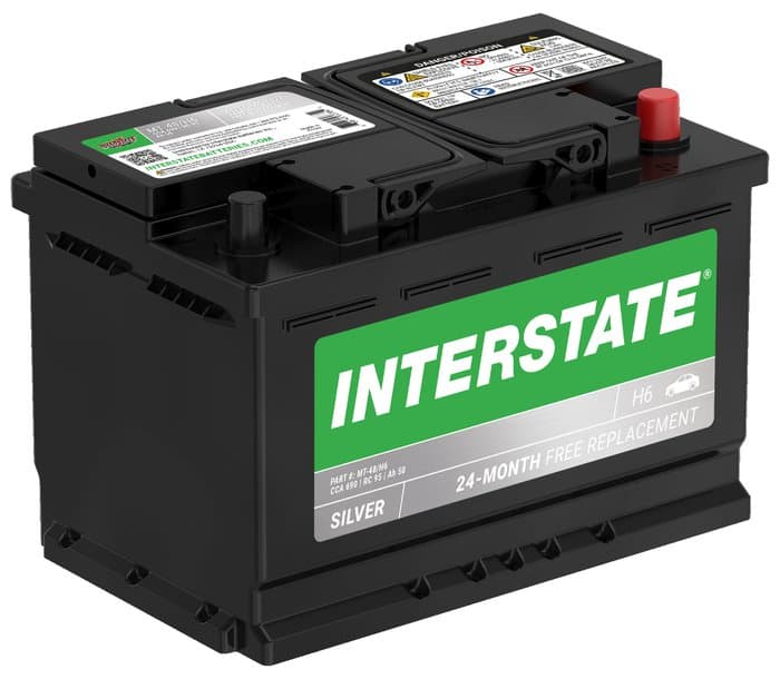 Interstate Batteries Flooded Battery, Group Size 48/H6, 690CCA