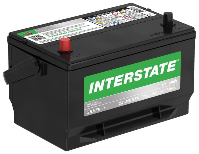 Interstate Batteries Flooded Battery, Group Size 65, 675CCA