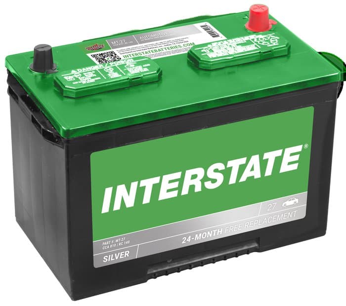 Interstate Batteries Flooded Battery, Group Size 27, 810CCA