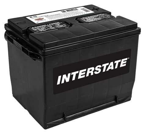 Interstate Batteries Flooded Battery, Group Size 75, 550CCA