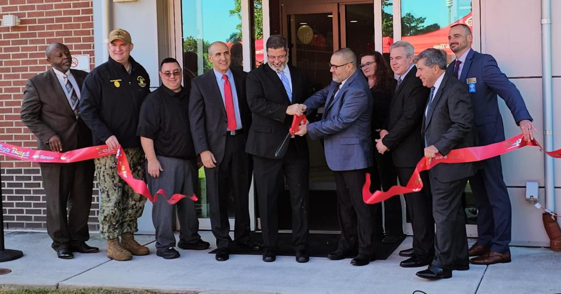 Pep Boys Celebrates Rebranding of Service Center at Joint Expeditionary Base Little Creek-Fort Story