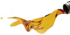 Orange 'Car Leaking Fluid Orange Fluid Banner'