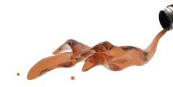 Light Brown 'Car Leaking Fluid Light Brown Fluid Banner'