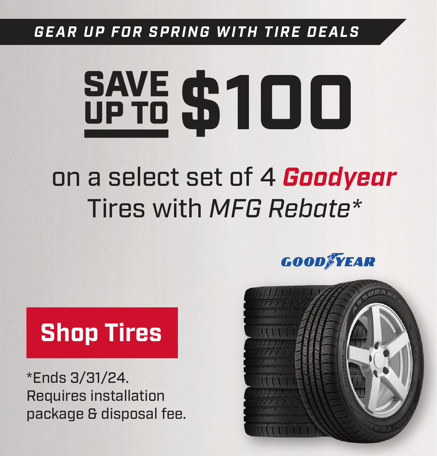 Tire Shop Near Me New Tires for Cars Trucks and SUVs