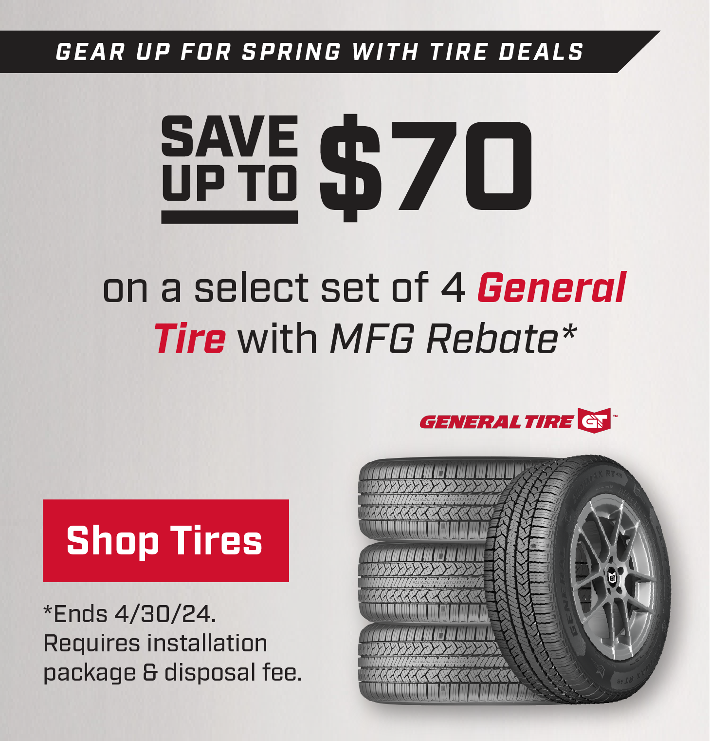 Tire Shop Near Me New Tires for Cars Trucks and SUVs