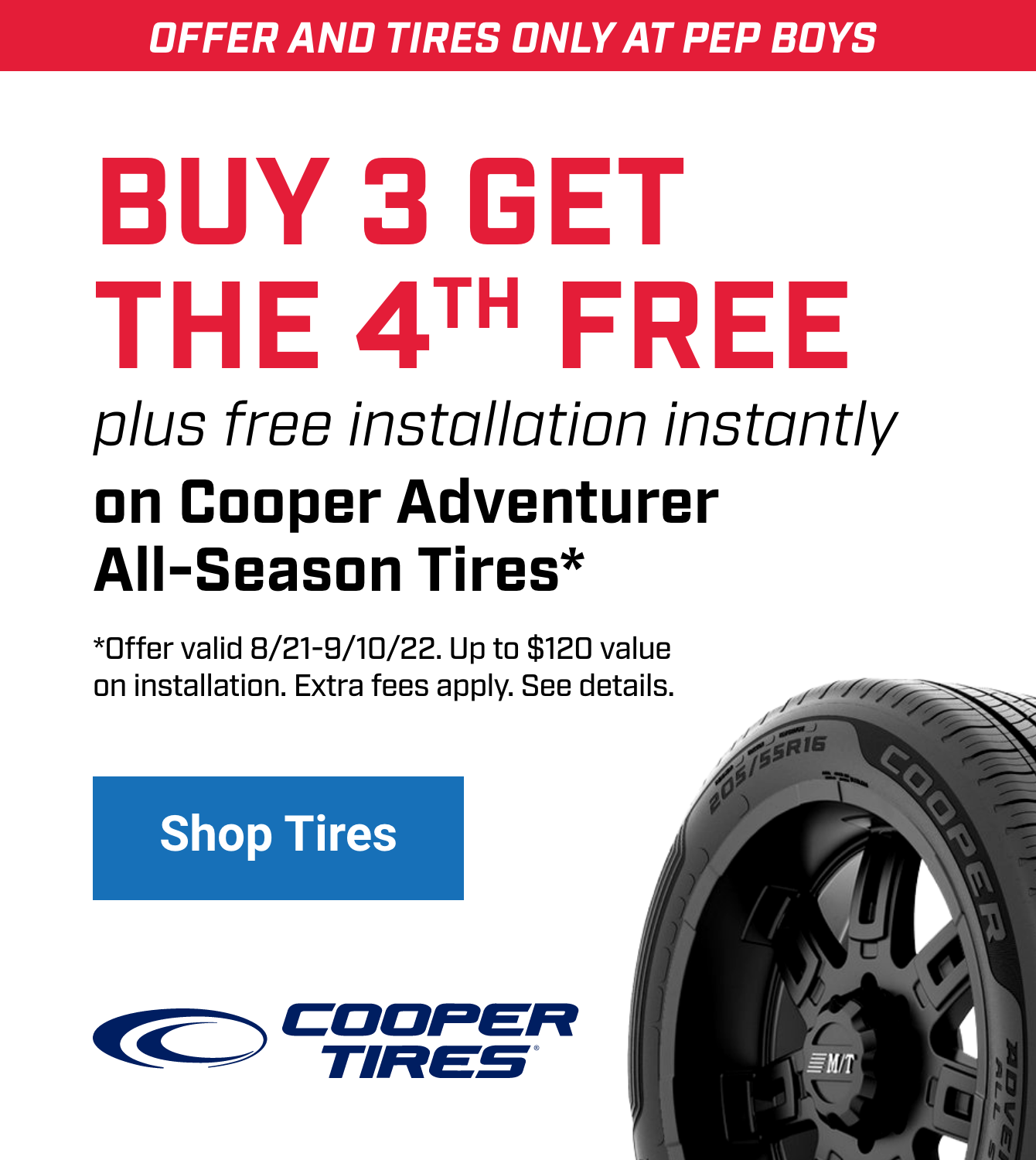 Pepboys Tires Prices