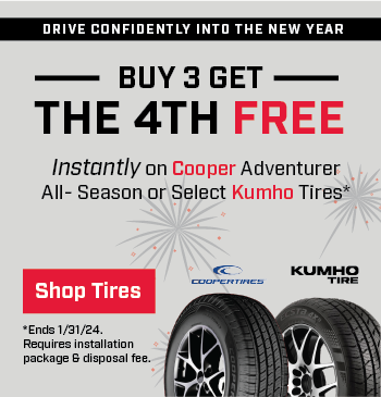 New tires near me deals