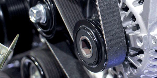 Belt top and tensioner